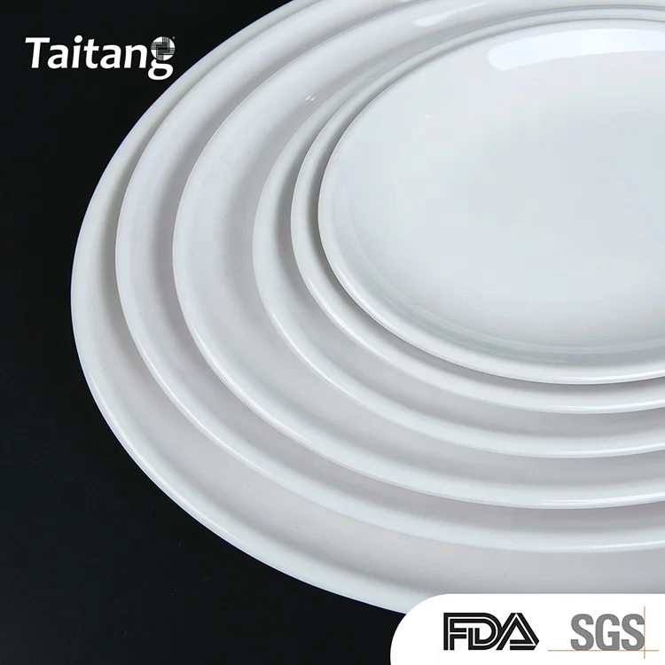 Wholesale household dessert tableware melamine plates round