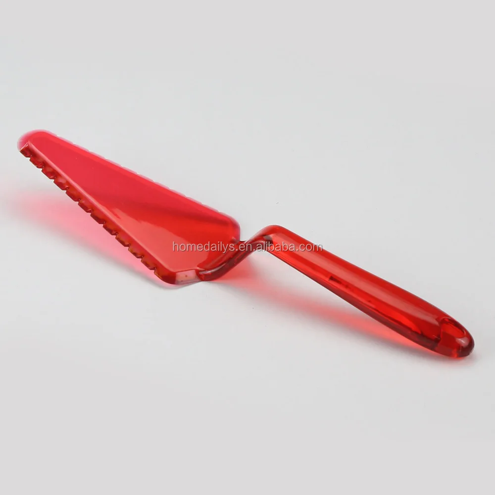 Transparent PS Pizza or Pie Server,Cake Cutter Slicer,Cheese Knives