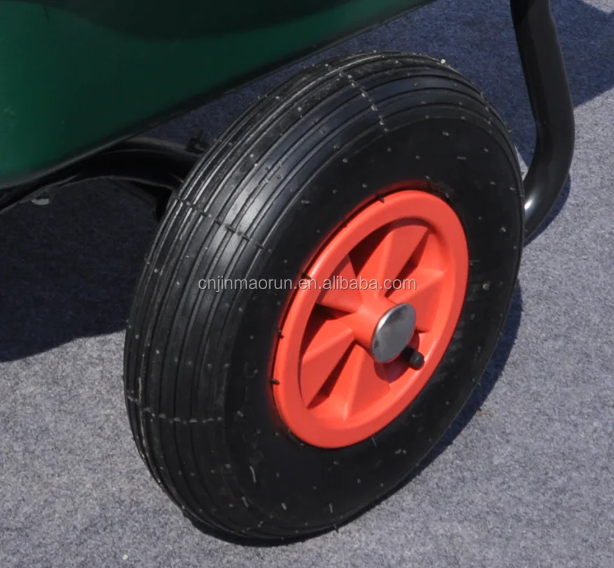 WB6406S 2 wheel metal garden wheelbarrow 100kgs