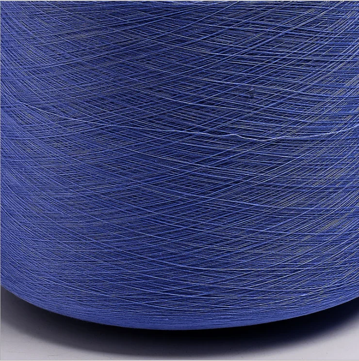 Item WX-00476 Spun dyed linen fiber flax knitting yarn for rugs