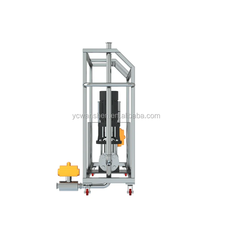 Cheap High Pressure moveable Cleaning Station for Pharmaceutical Machinery