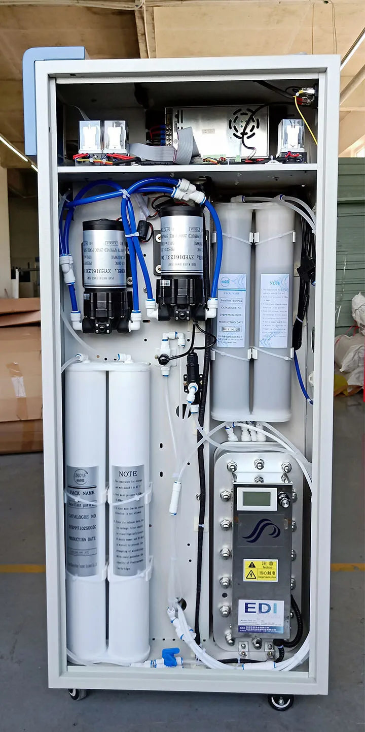 Electrodeionization EDI Model in Water Treatment System to Produce Ultra Pure Water ZYC