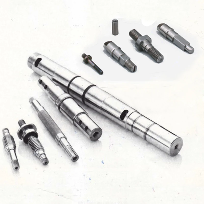 Custom CNC turning precision shaft stainless steel  shaft motor shaft