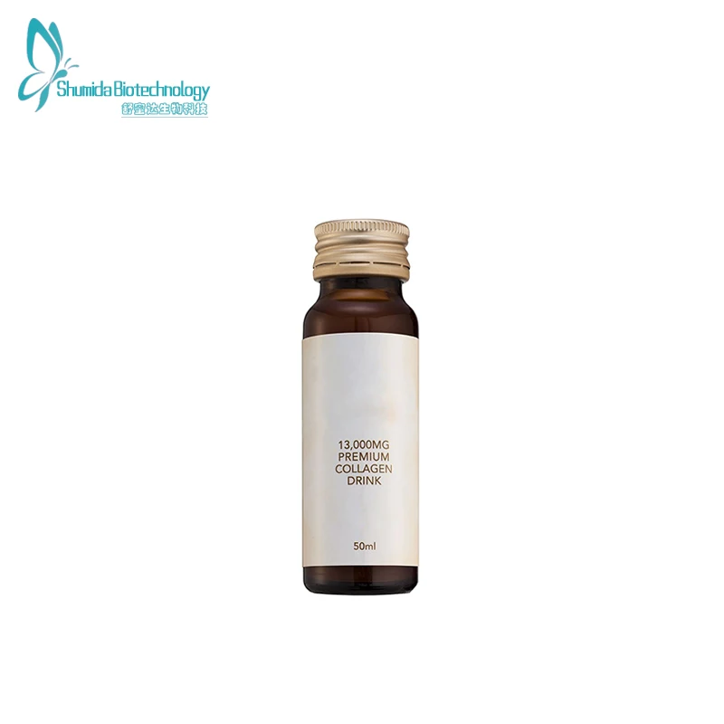 Private label collagen liquid drink oem anti aging skin hair nail care drink vegan collagen oral liquid