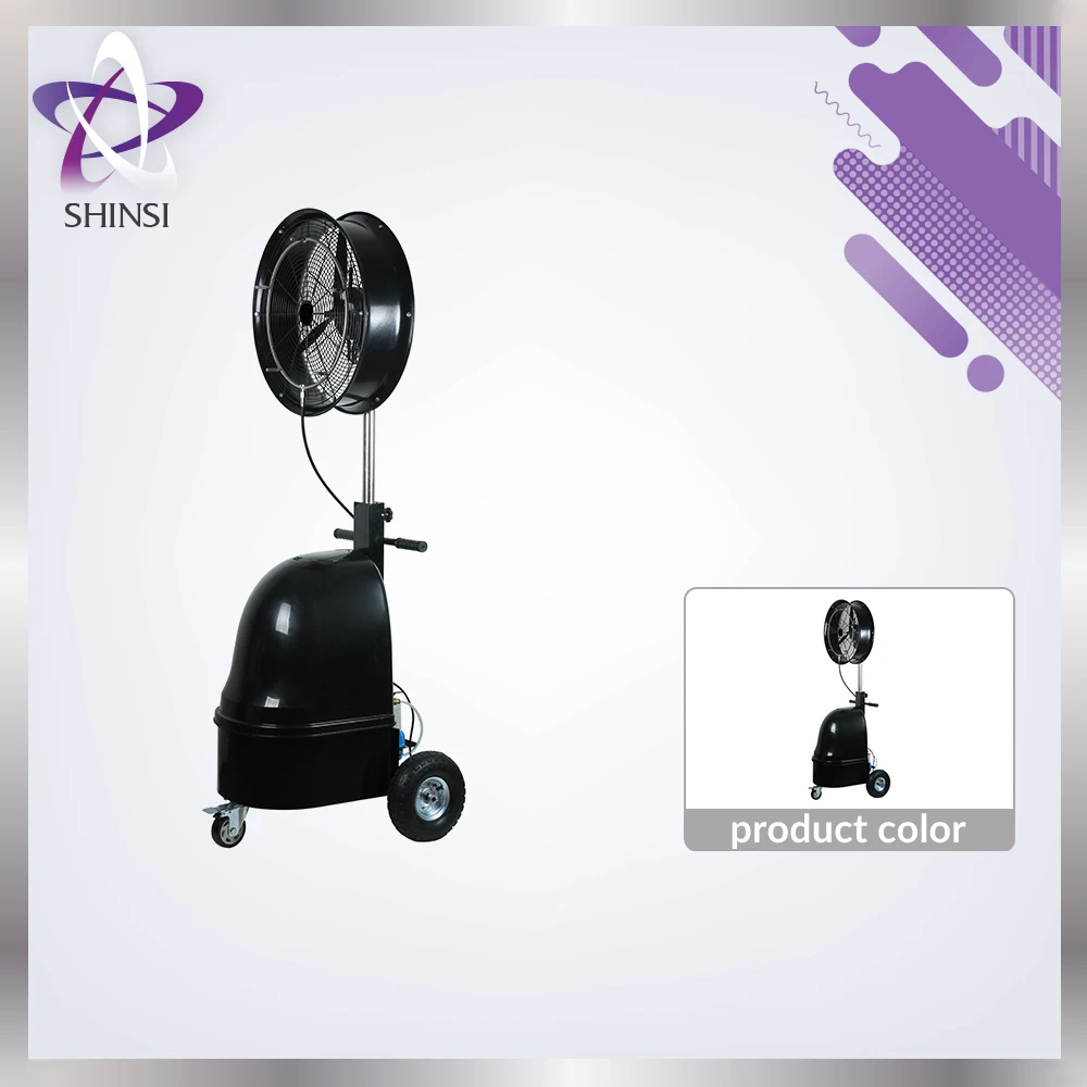 Farming and outdoor used portable SS20V2HP2-MF high pressure cooling mist fan