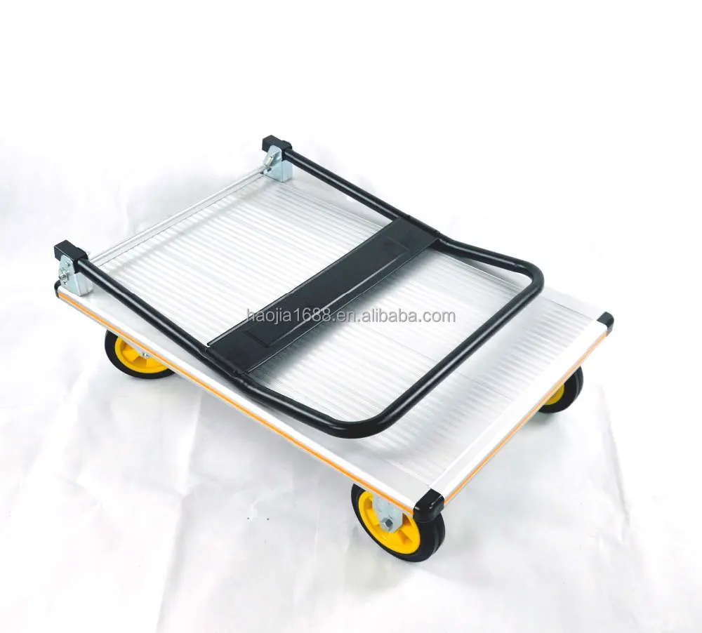 
300kg Foldable aluminum hand truck/hand cart luggage/aluminuim hand trolley 