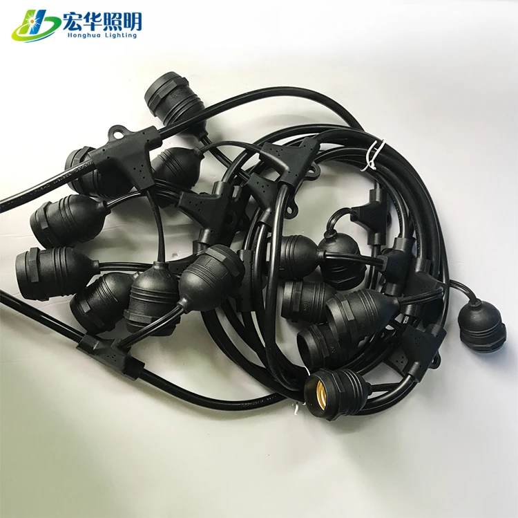 S14 110V 220V weatherproof string light for hotel Christmas wedding decorative