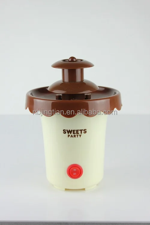 Plastic Mini Chocolate fondue fountain Used with battery
