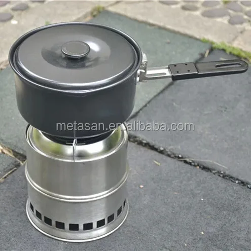
Customized mini metal firewood cooking stove 