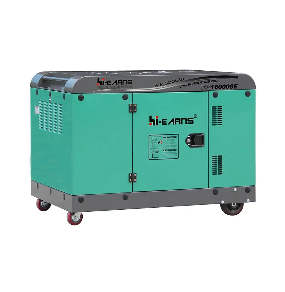 factory price 11KW 2V92 engine single phase emergency generator 10kw