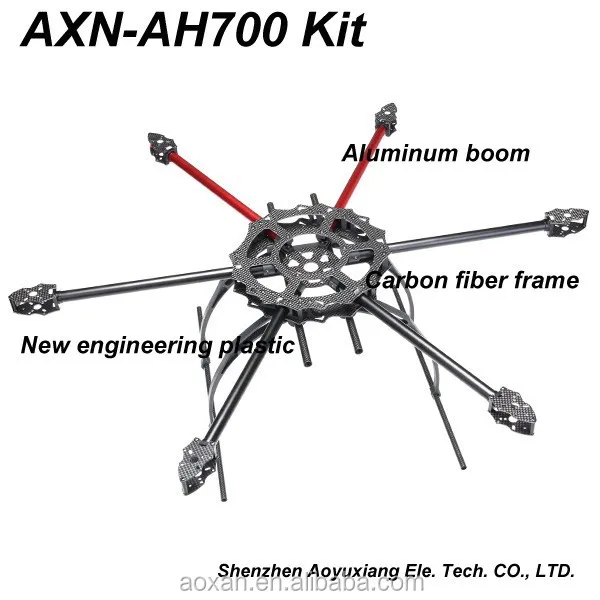 
 Рама для мультикоптера популярный Дрон AX-600 гексакоптер  