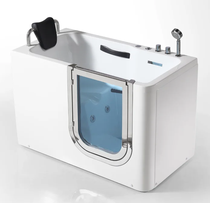 CUPC White Wheelchair Accessible Bathtub acrylic handicapped bathtub saft step in tub