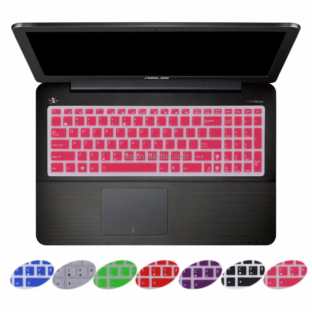 For Asus 15.6 Laptop Keyboard Cover, Custom Silicone Keyboard Cover for Asus Chromebook G501JW K501UX