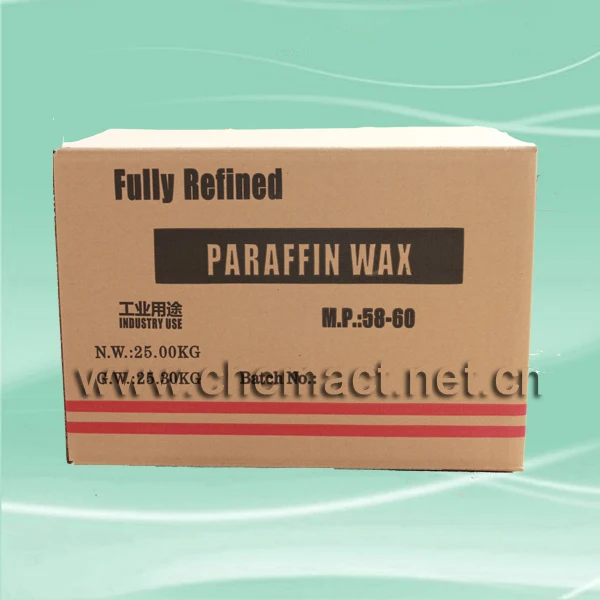 
Fully Refined Paraffin Wax 58-60# 