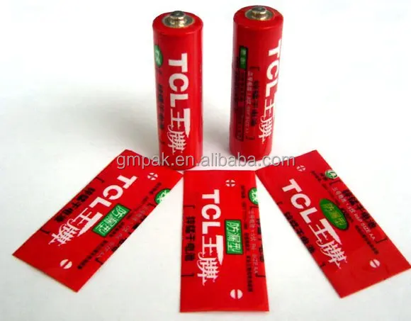 
Custom Printing Heat Battery PVC Shrink Sleeve/Label 