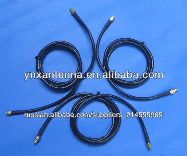коаксиальный кабель rg58/тебя сборки sma муёского на sma женский rg58 длина 300cm
