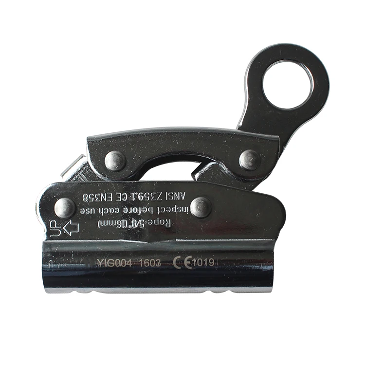 High quality outdoor equipment stop falling apparatus rope grab wholesale Four Ropes Grab Bucket