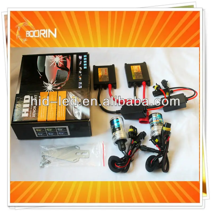 Free Shipping H9 HID Xenon Kit 12V 35W Slim Kit 4300K ​​6000K 8000K 10000K 12000K 30000K