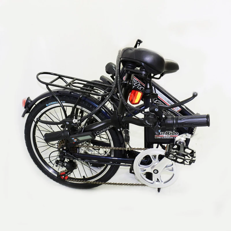 20 дюйймовый сплав рама мини-складной электрический велосипед 36В 350 Вт мотор