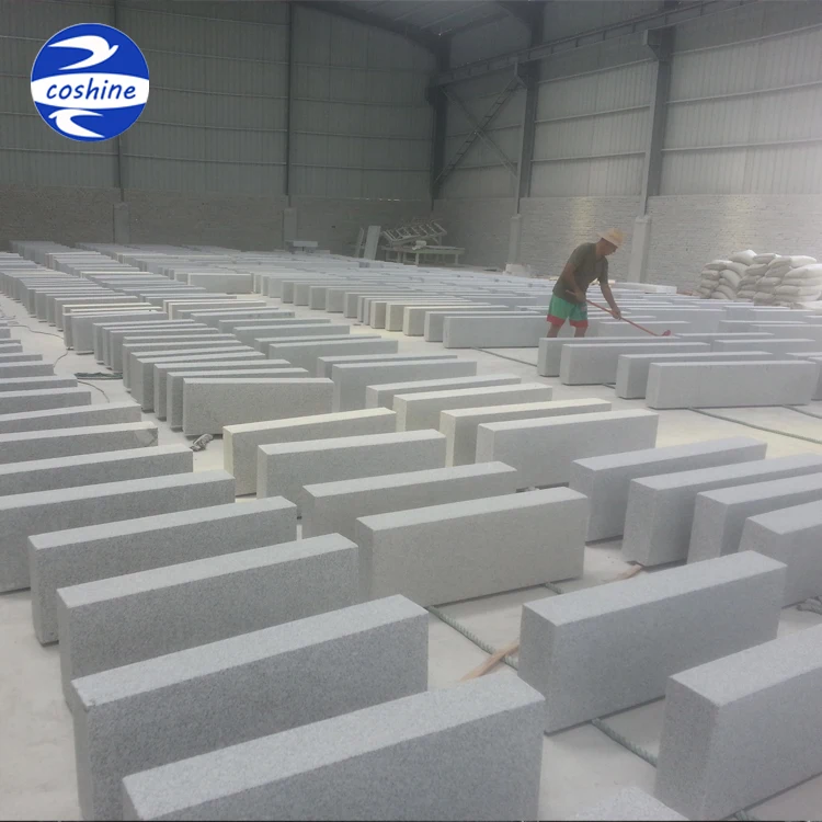 
Cheapest G603 curbstone grey granite kerbstone 