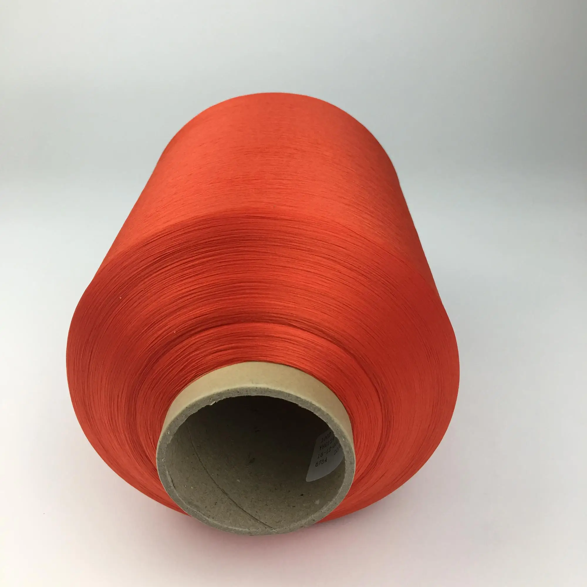 100% Post Consumer Recycled Twist 120TPM Polyester Yarn dty 50D to 150D in Grade AA