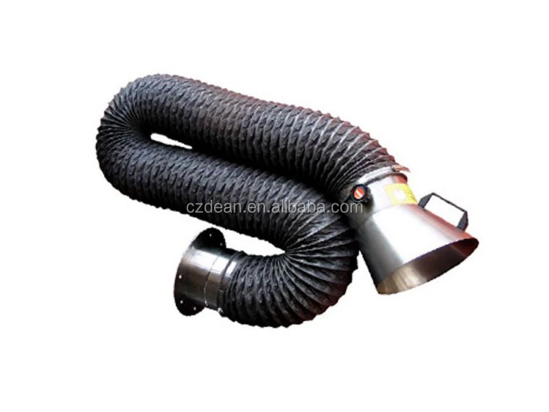 Universal smoke suction arm/fume extraction hood arm/flexible fume extractor arm 2m length