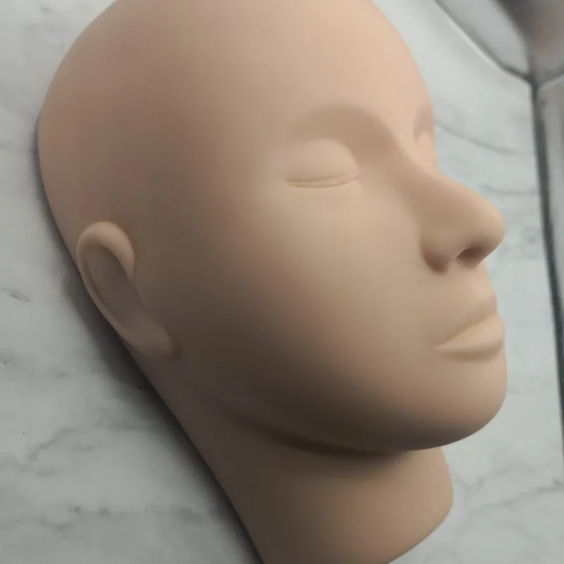 
veteran Wholesale Price colored eyelash extension mannequin training head for eyelash extension 