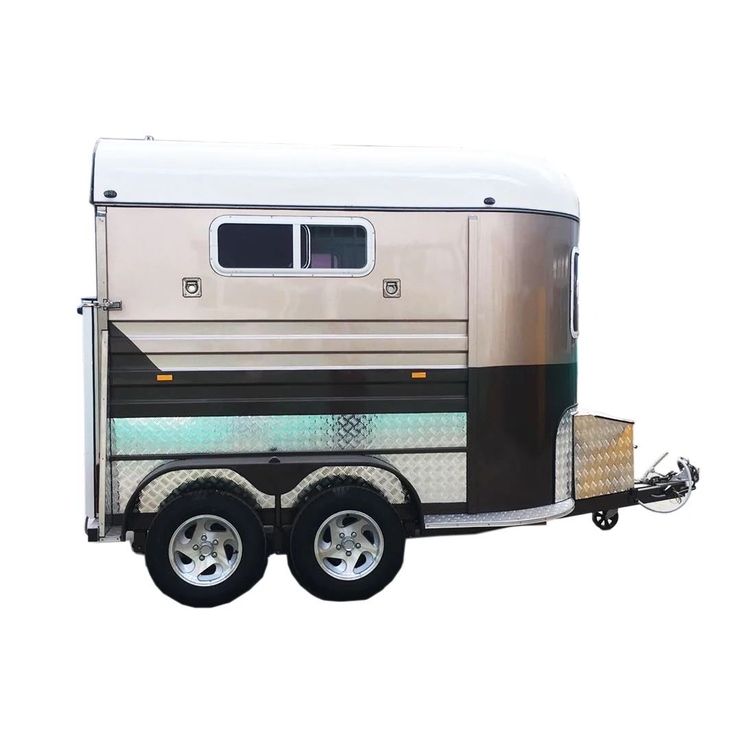 Customized  2/3 Straight Horse Semi Float Trailer