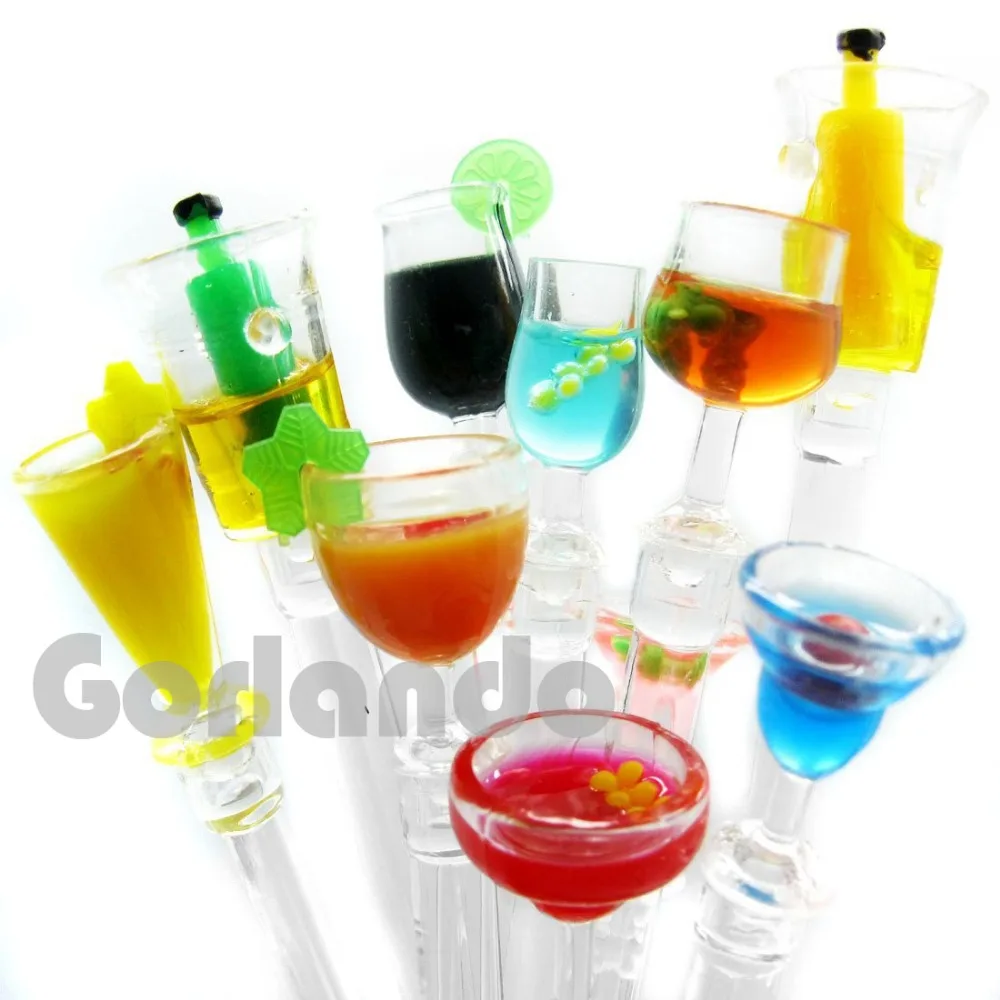 Disposable Plastic Coffee Tea Drink Glass Cocktail Stirrer