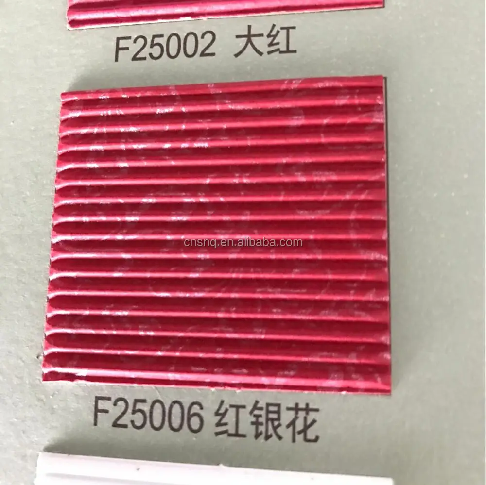 S&Q Colored E/F Flute Decorative Corrugated Paper with Custom Printing A4