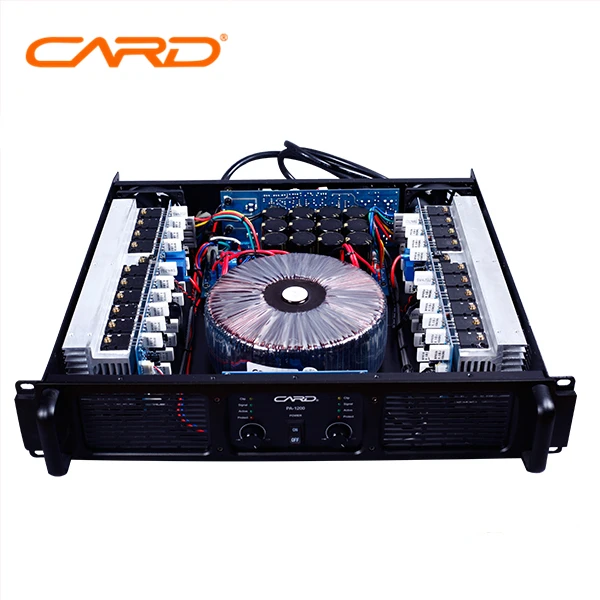 
2 channel 2000W Professional Power Audio Amplifier/harga power amplifier CARD WA-series 