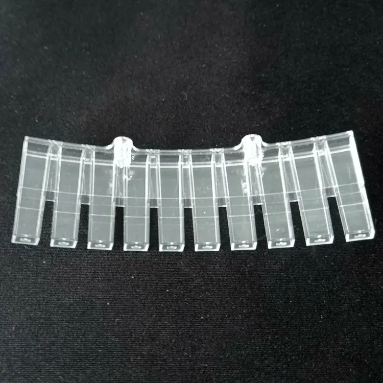 ISO9001 Certificate ps plastic material 10 holes test cup cuvette Mindary Analyzer BS 200 plastic  Disposable cuvette