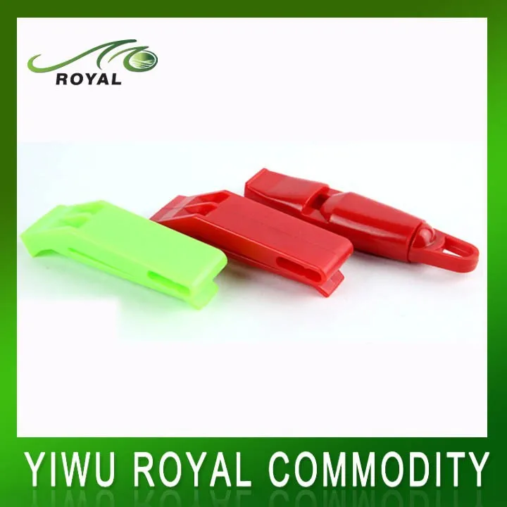 
High Quality Flat Plastic Whistle Wholesale 