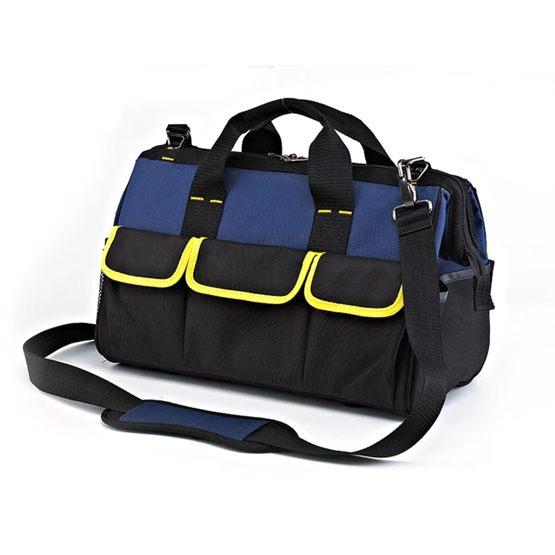 Waterproof 600D Fabric Carpenters Plumbers Multisize 13 to 23 inches Heavy Duty Electrical Electricians garden Tool Bag