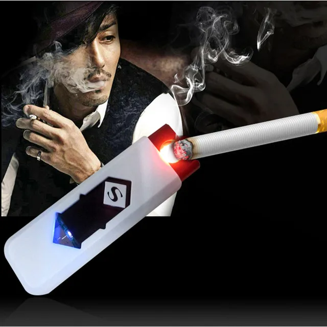 
Hot popular wholesale flameless USB rechargeable no gas lighter 