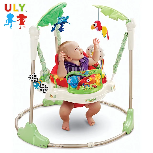 Hot selling rainforest jumperoo baby walker toddler baby jump chair