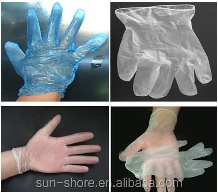 Disposable vinyl (PVC),