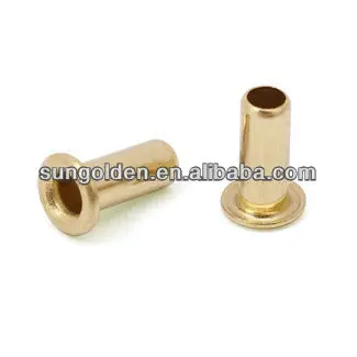 латуни и стали овальной/круглой формы обуви ушко с прокладкой
