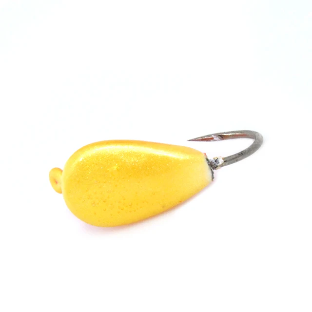 1.4g Sharp Hook Tear Drop Tungsten Ice Jigs