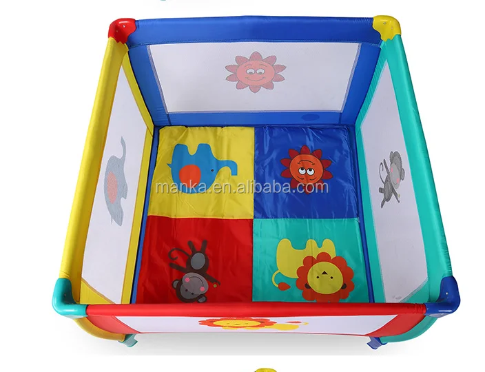 
Wholesale European Standard baby travel cot play yard folding infant playpen 
