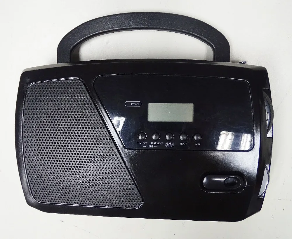 
AM FM Portable Radio with handles and digital read out 