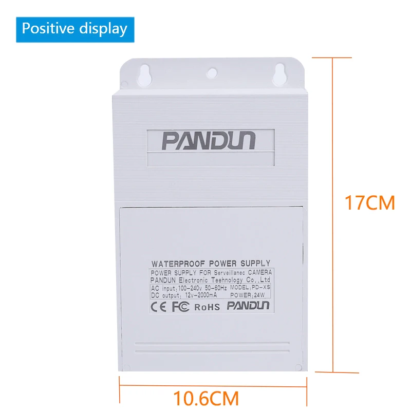 CCTV Monitor camera waterproof box POE Splitter module separator Integrated power type standard 48V turns 12V