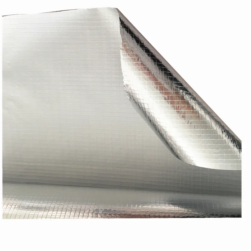 Insulation aluminum foil reinforced mesh fiberglass scrim insulation