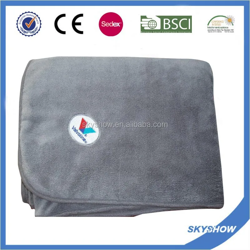 promotion Fleece Polar Cheap Fluffy Blankets Travel, Wholesale, Big Sale Promotional Plaid Blanket