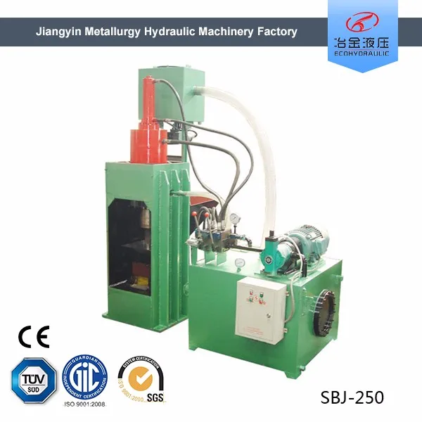 Металлической стружки пресс-машина