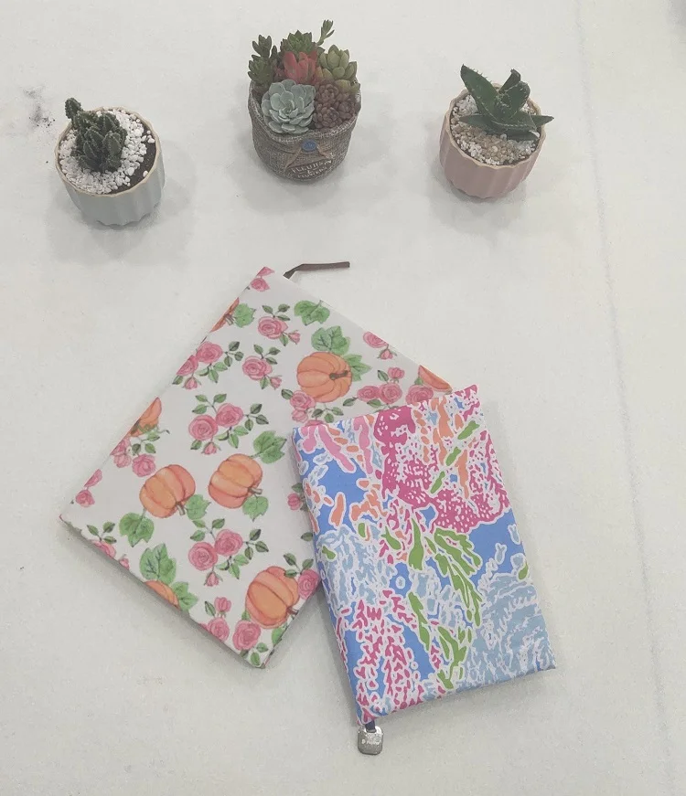 
2019 hot sale custom promotional bookcover stretchable fabric book cover 