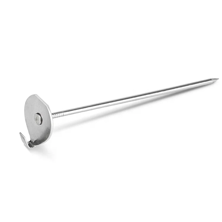 Factory Stainless Steel Insulation anchor pins for Securing and Tying Removable Blankets