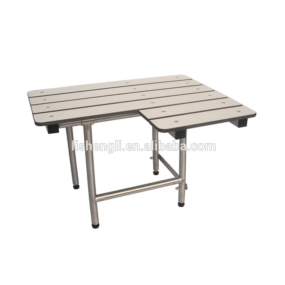 Stainless steel Wall mounted folding shower Seat Shower chairs bath bench for bathroom