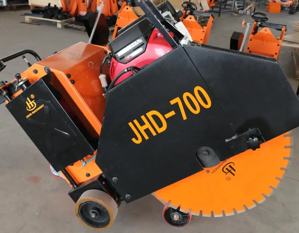 Max 250mm Depth Saw For Cutting Concrete With Honda Gx 690