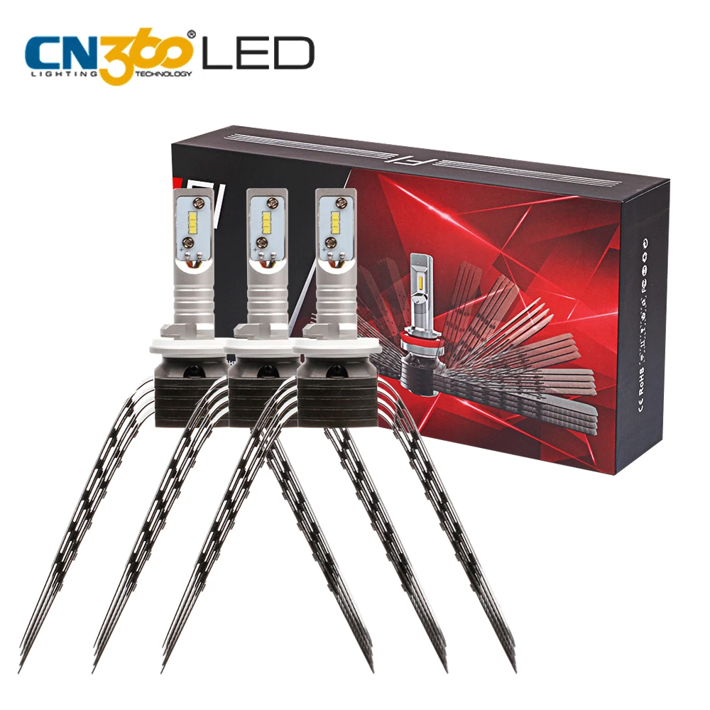 F1 csp чип 880 881 H1 48 Вт 8000LM светодиодные фары противотуманные лампы накаливания